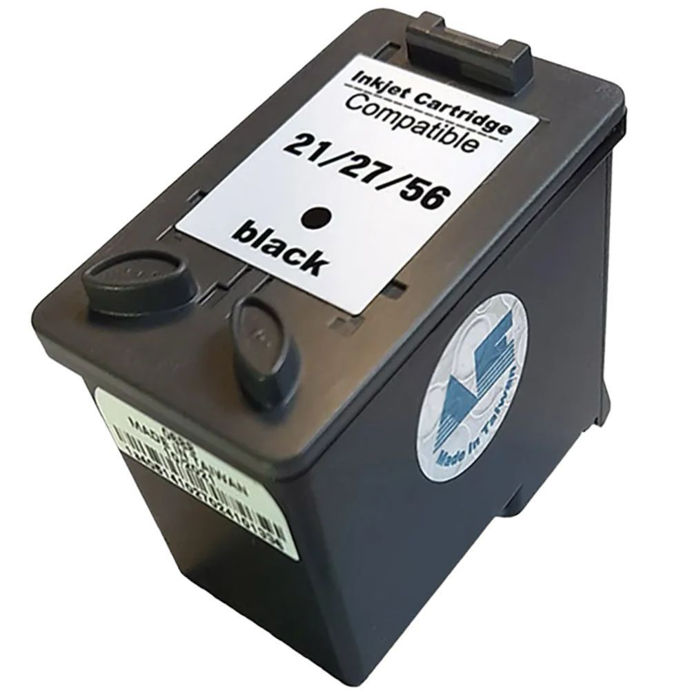 cartucho jato de tinta compatível 21/27/56 na cor preto produto o melhor custo x benefício do mercado
