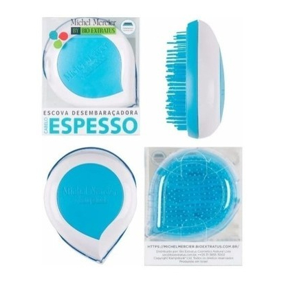 Escova Desembaraçadora  Bio Extratus Michel Mercier Pack and Go Cabelos Espessos