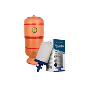 Vela Para Filtro de Barro Com Carvão Ativado Purificador Refil Filtra a Agua e Limpa