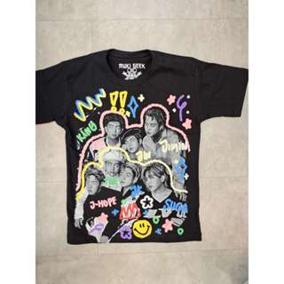 Camiseta Unissex T-shirt Bts Kpop Bangtan Boys Integrantes