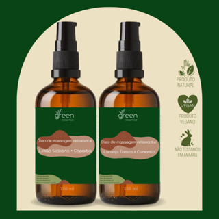 Óleo de Massagem Relaxante e Terapêutico - 100% Puro e Vegano | Anti Ansiedade e o Estresse, Acalma e Relaxa