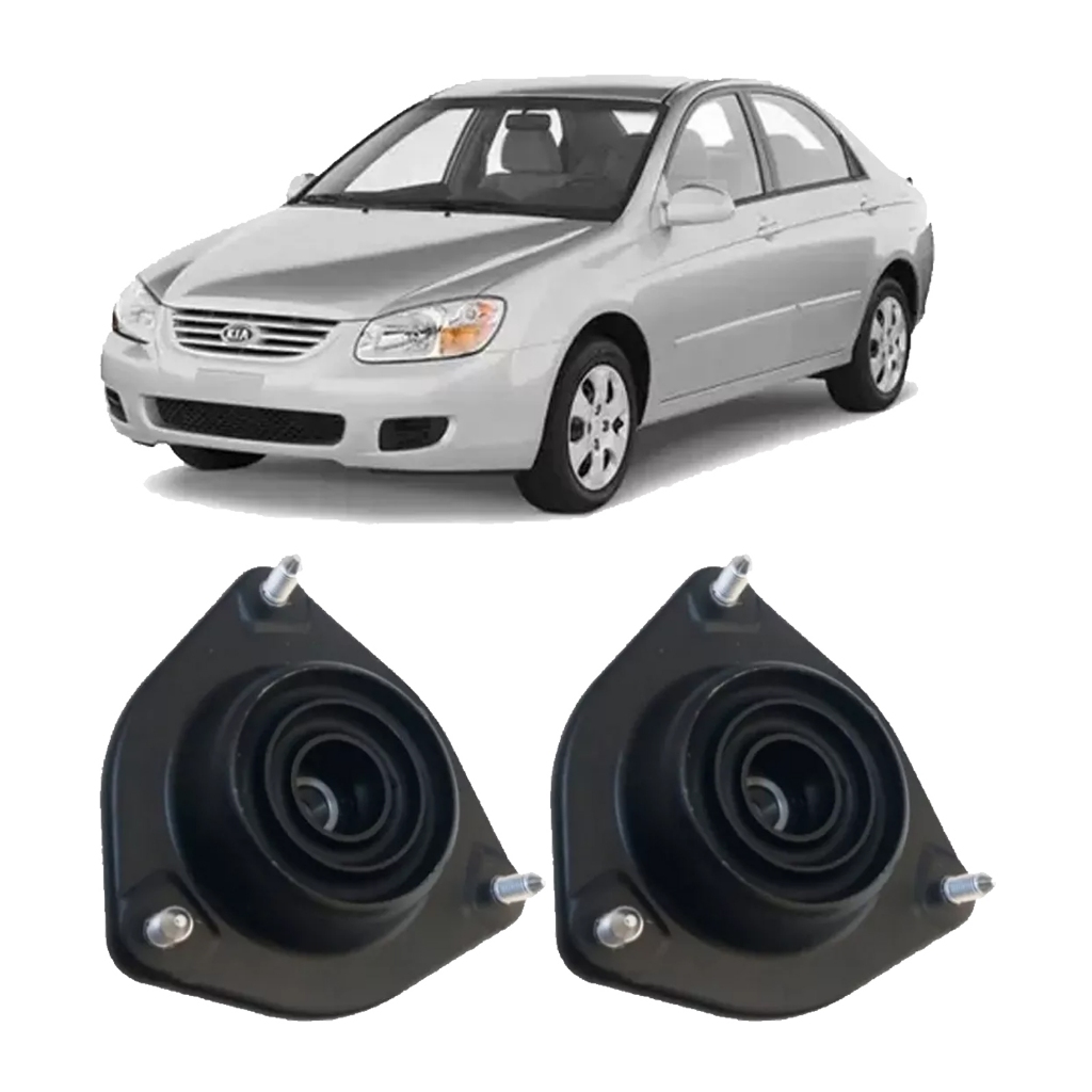 Coxim Com Rolamento Amortecedor Dianteiro Kia Cerato 2004 2005 2006 2007 A 2008 Par
