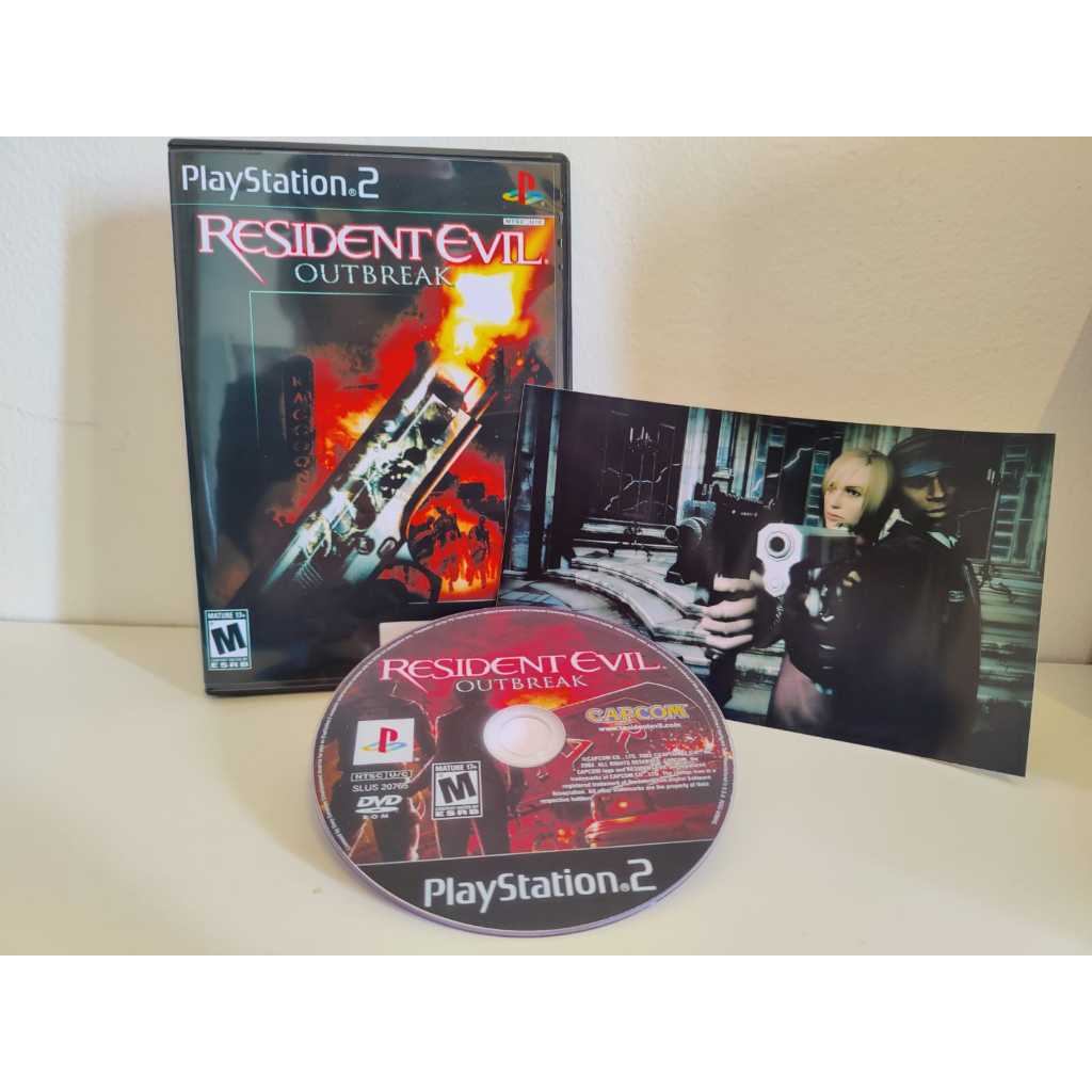 RESIDENT EVIL OUTBREAK PT-BR - PS2