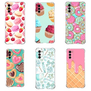 Motorola Moto G42 Capa Tpu Desenhos Variados Capinha Case Doce, Sorvete, Bala.