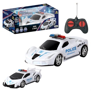 Super Carro de Policia Controle Remoto 7 funçoes