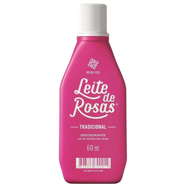 Leite de Rosas Tradicional 60ml