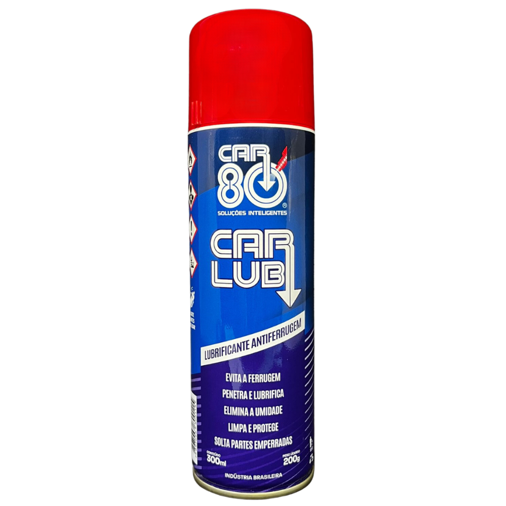 Lubrificante Anti Ferrugem Desengripante Car Lub 300ml