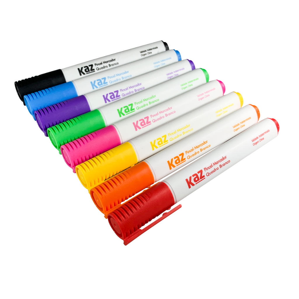 Canetas Pincel  Colorido Para Quadro Branco Kit Com 8 Cores em Oferta na Shopee