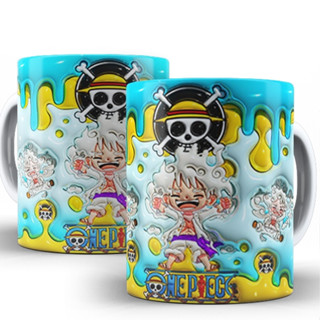 Caneca Personalizada One Piece Arte 3D