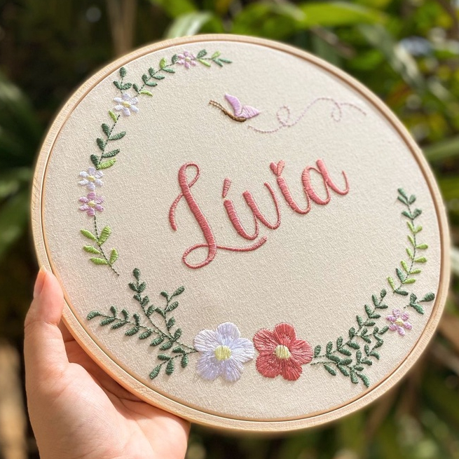 Bastidor Porta Maternidade - Tamanho 26cm - 150 Variações