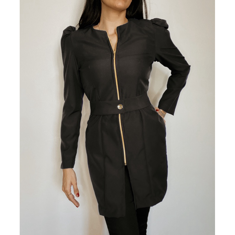 jaleco feminino ana chic donna flor