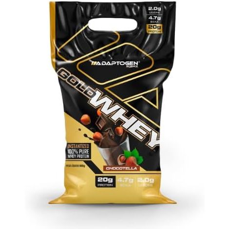 Kit 3 x Gold Whey Concentrado Refil 900g - Chocotella - Adaptogen