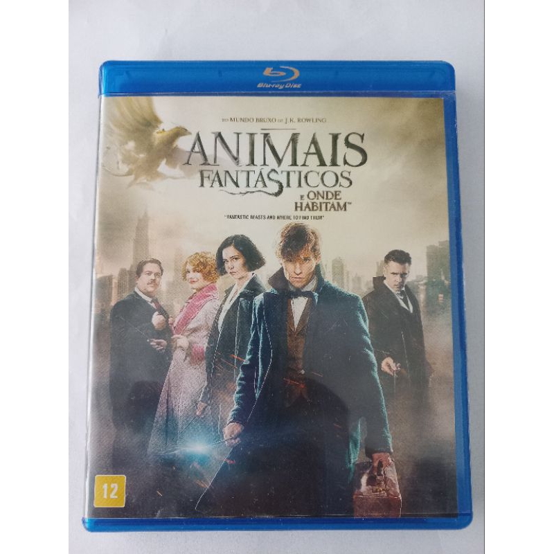 Blu-ray disc Animais Fantásticos e onde habitam - Harry Potter