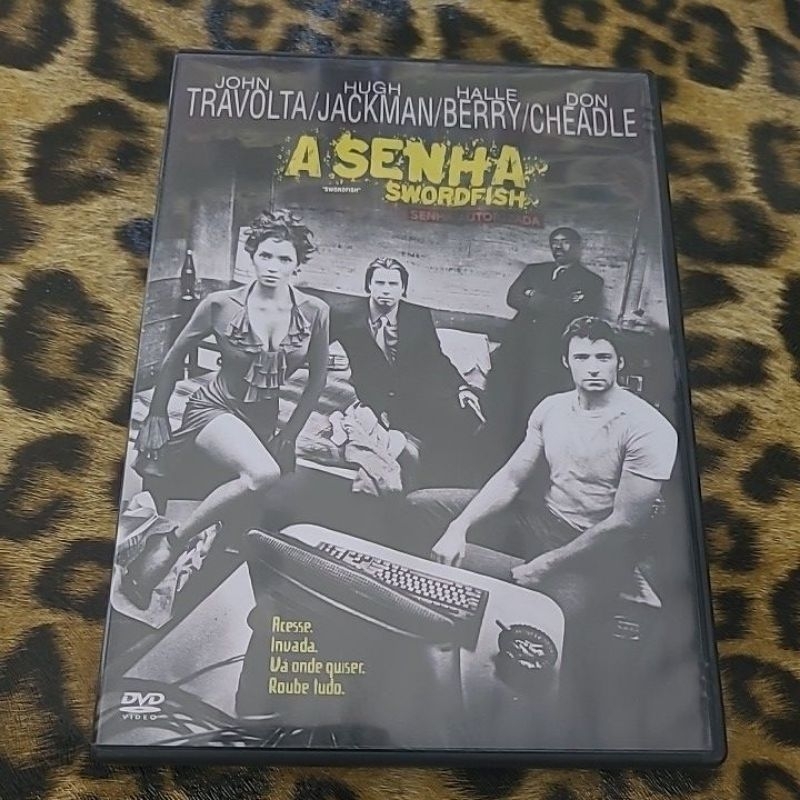 DVD 'A Senha -  Swordfish Senha Autorizada' Dominic Sena (Label 1)