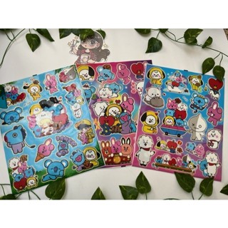 Cartela adesivo BT21 em Oferta na Shopee