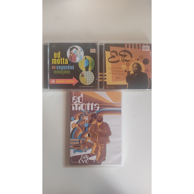 Ed Motta - lote de cd´s + dvd