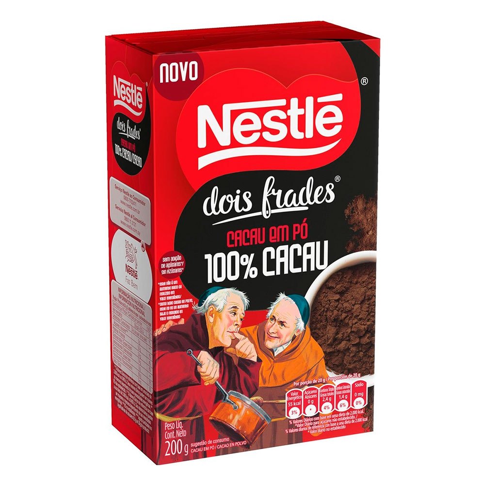 Cacau em Pó 100% Cacau 200g - Nestlé em Oferta na Shopee