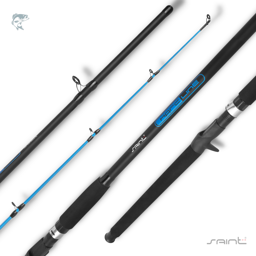 Vara Pesca Profissional Saint Hard Line Saint 2,10m 40lbs Fibra de Vidro Para Carretilha Pesqueiro