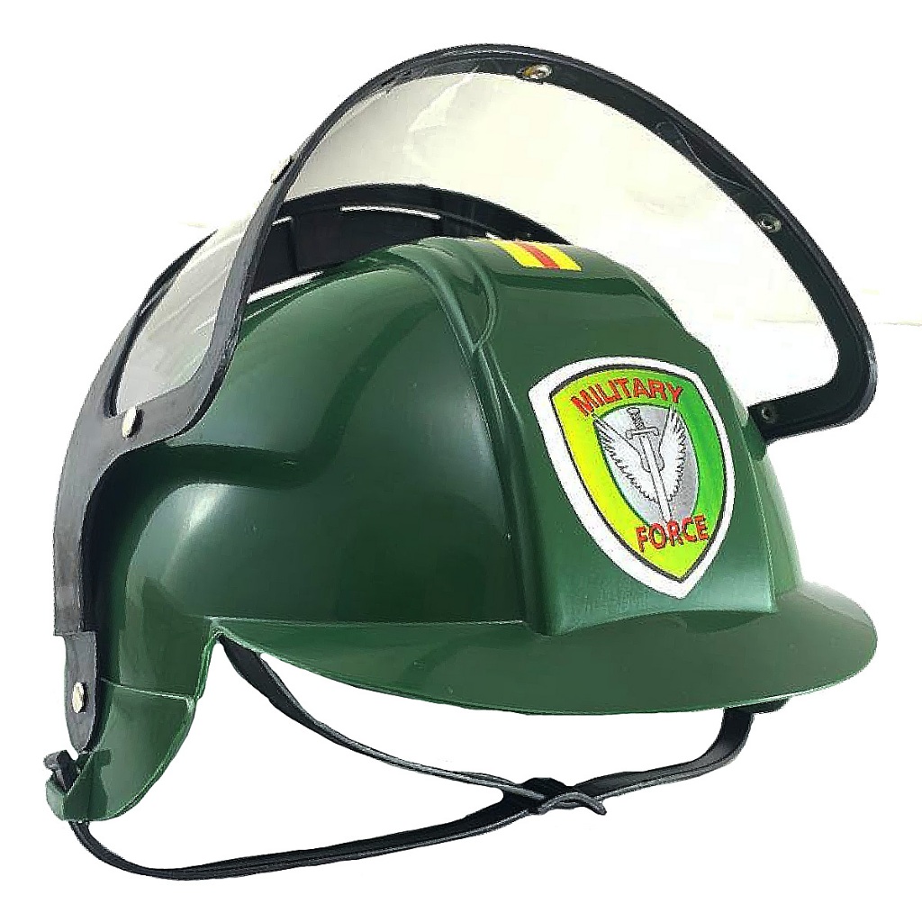Capacete Exercito Infantil Militar Brinquedo Regulagem Fantasia Menino Menina em Oferta na Shopee