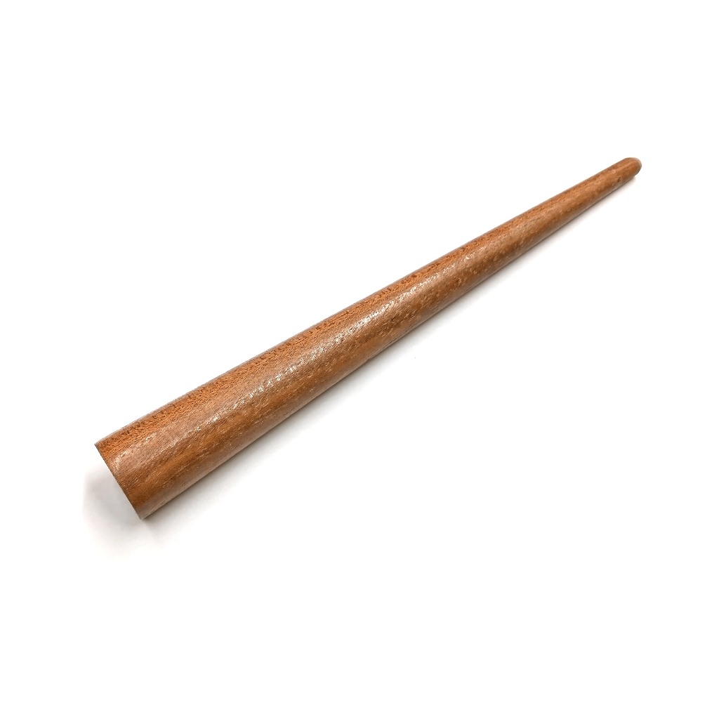 Bastão De Madeira Redondo 260mm Tribulet de Ourives para modelar anéis Aliança Moeda Antiga