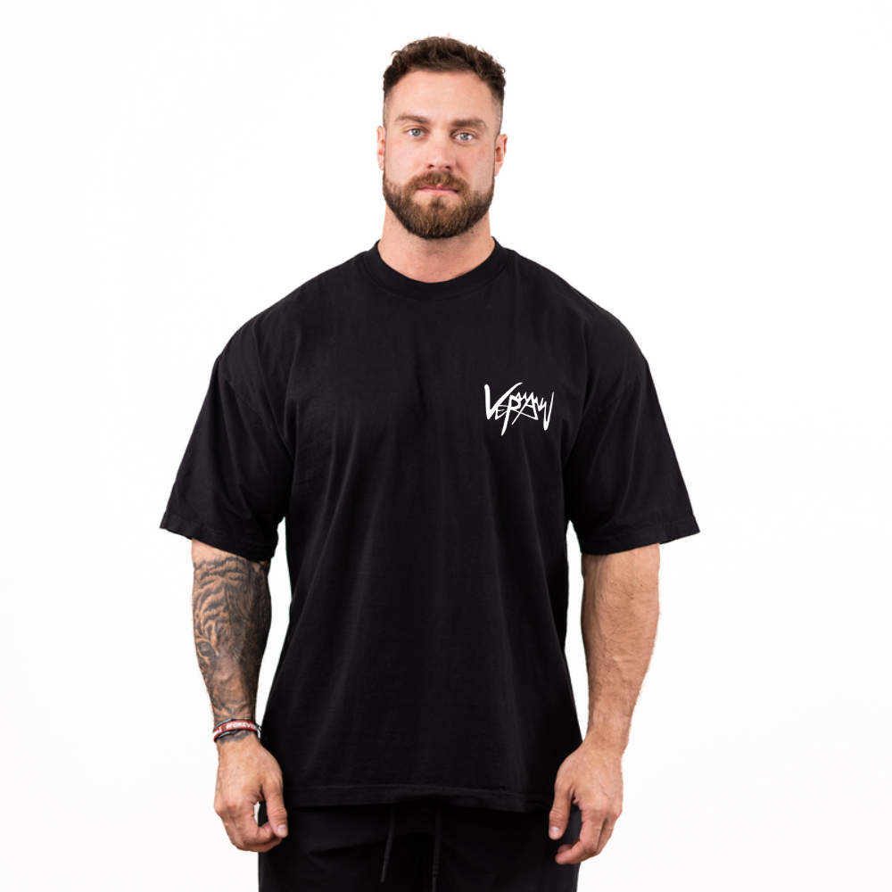 Camisa Camiseta Streetwear Oversized Estampada Academia Treino Bodybuilder Novo