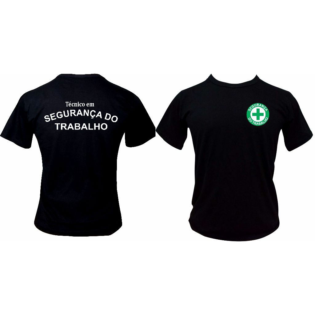 Camiseta curso técnico em segurança do trabalho Instituto Federal  IFCE  100% Algodão