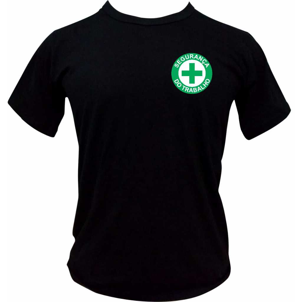 Camiseta segurança do trabalho profissão curso técnico modelo unissex 100% Algodão