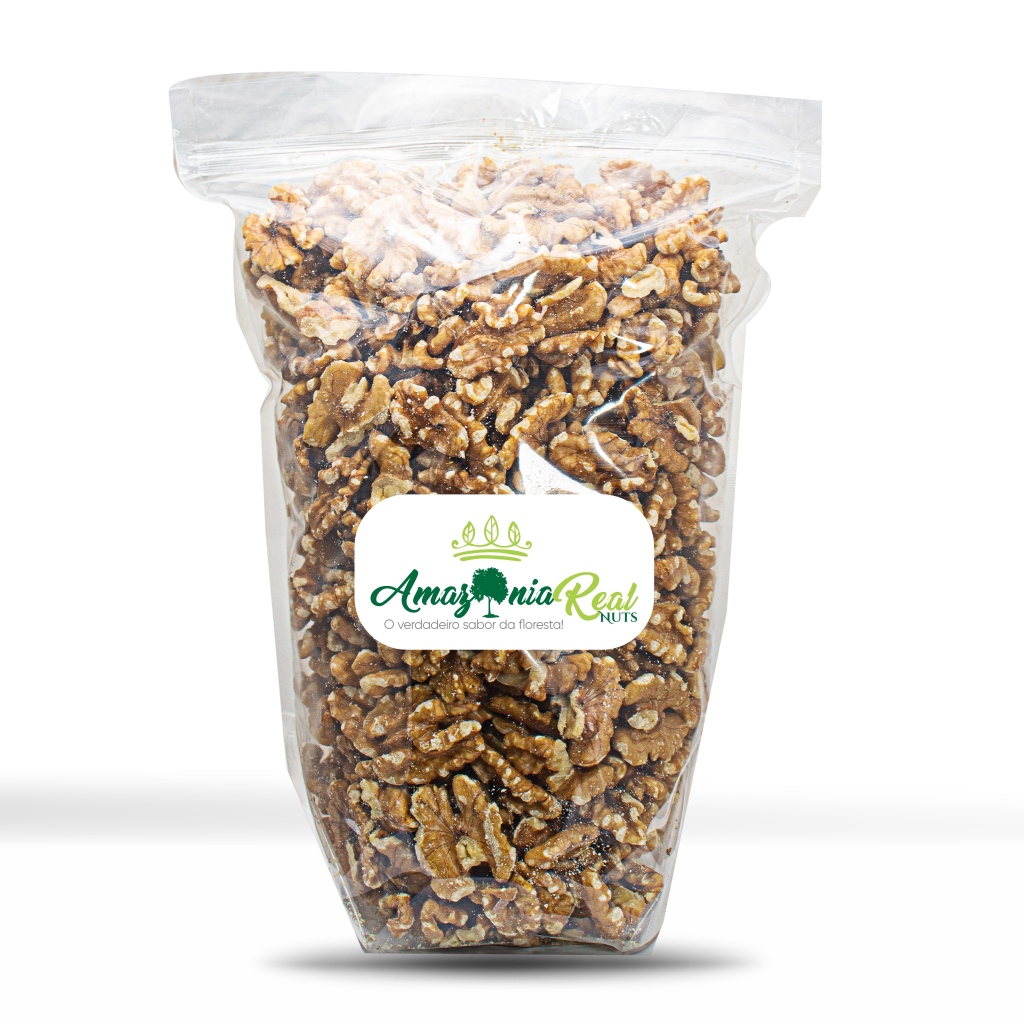 Nozes Mariposa Inteira [PREMIUM/IMPORTADA] 500G - Indústria Amazônia Real Nuts em Oferta na Shopee