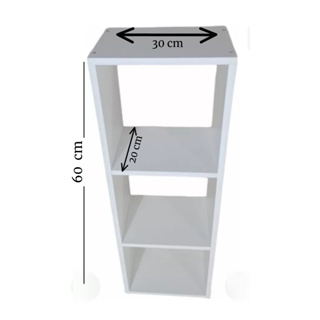 Mesa de Cabeceira Nicho Triplo Multiuso Porta Objetos de Chão mesinha em Oferta na Shopee