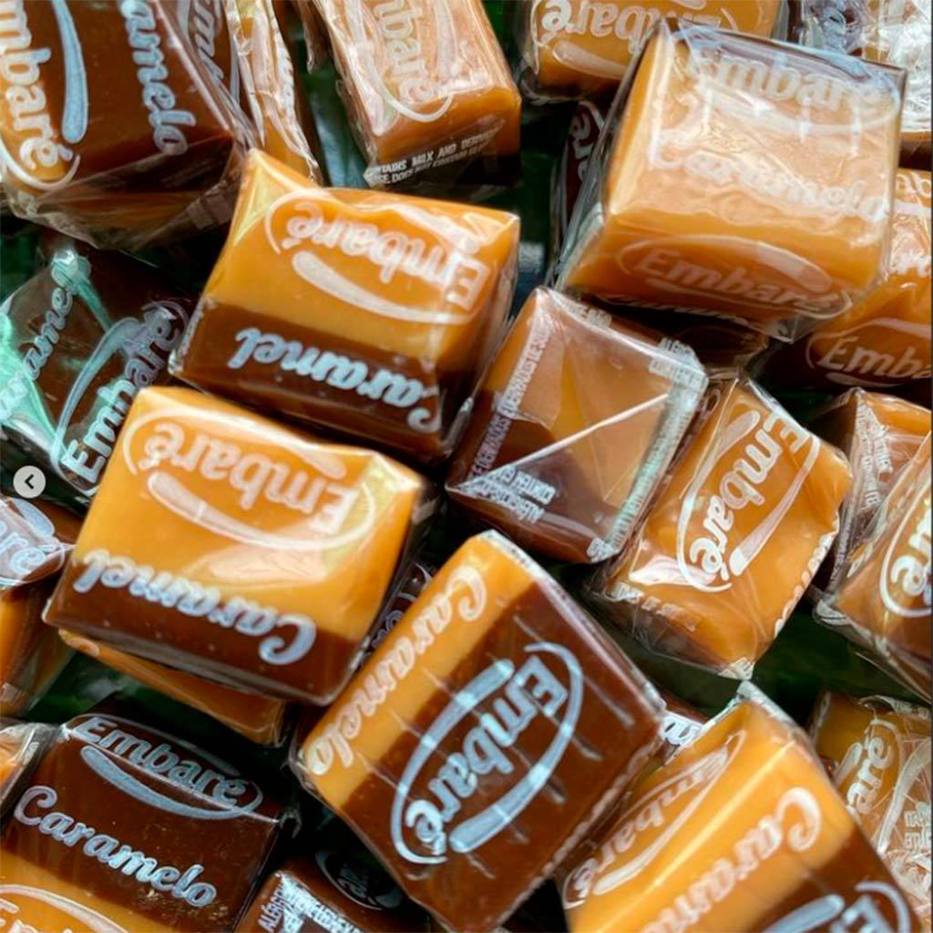 Bala de Caramelo Leite e Chocolate 660g - Embaré · foto 2