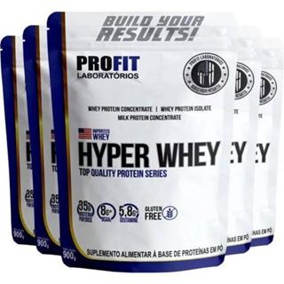 Hyper Whey - Isolado e Concentrado - Refil 900g - Matéria Prima Importada - Profit