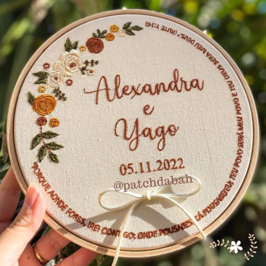 O que é Porta Aliança de Bastidor Bordado? Guia e Onde Comprar | BuscaProdutos