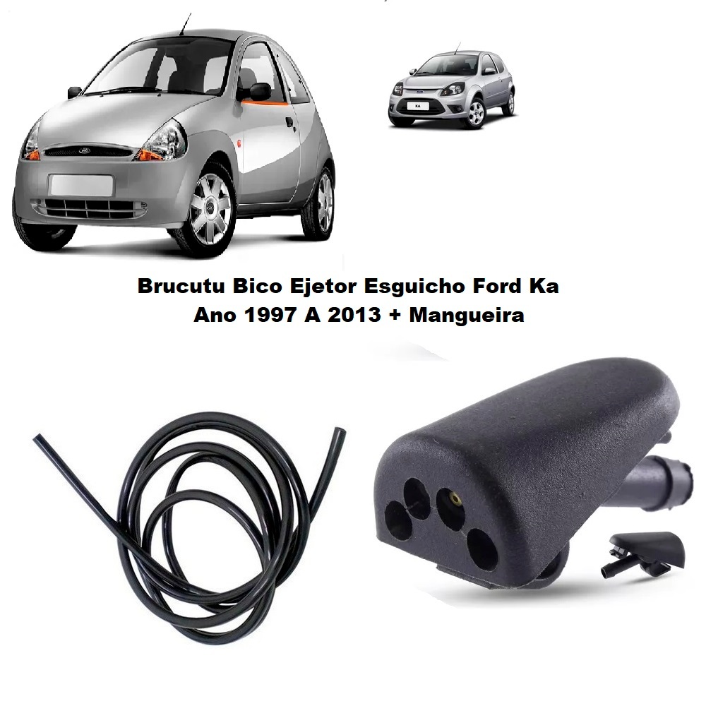 Brucutu Bico Ejetor Esguicho d'água Ford Ka 1987 98 99 2001 2002 2003 2004 2005 2006 2007 2008 2009 2010 2011 2012 2013 em Oferta na Shopee