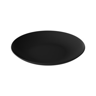 Prato Refeição Coza Cozy 25,7x25,7x3 cm Preto