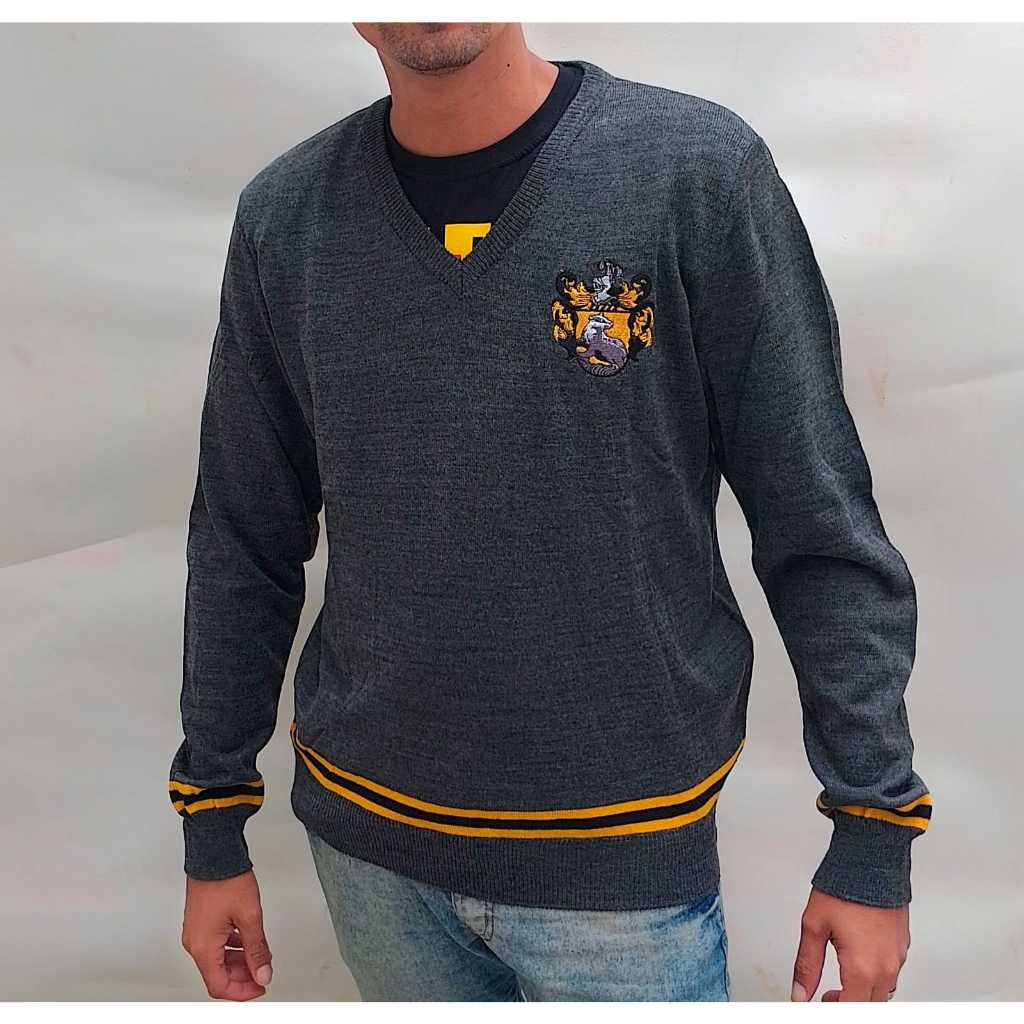 Suéter Harry Potter Unissex - Lufa - Lufa Cinza