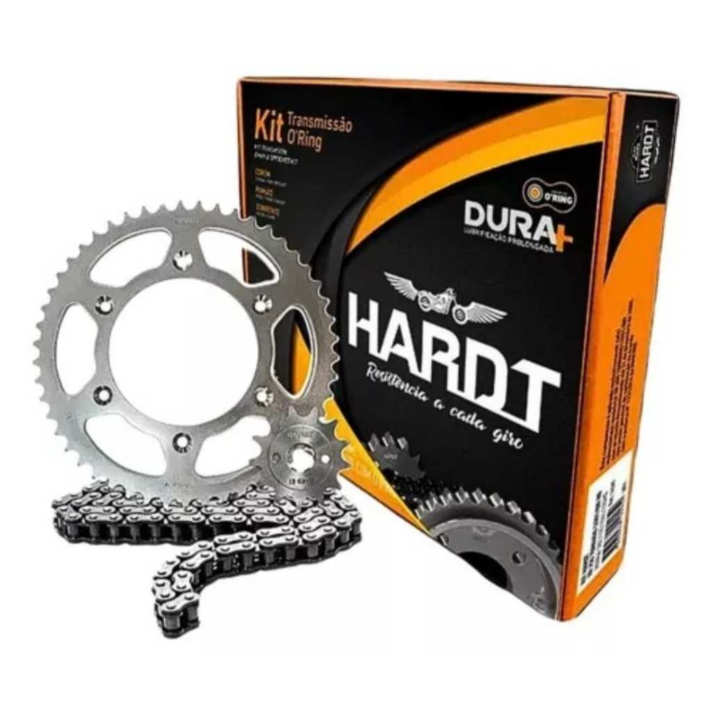 Kit Relação Cb 300r  2009 A 2023 Corrente com Retentor  Aço 1045