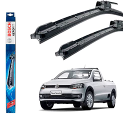 Kit de Palheta Dianteira Original Bosch Saveiro G5/G6 2013 A 2021