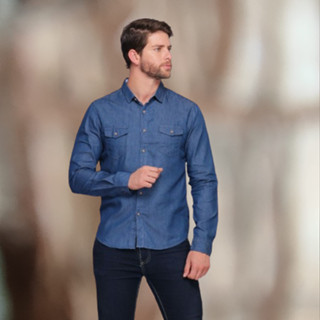 CAMISA JEANS MASCULINO