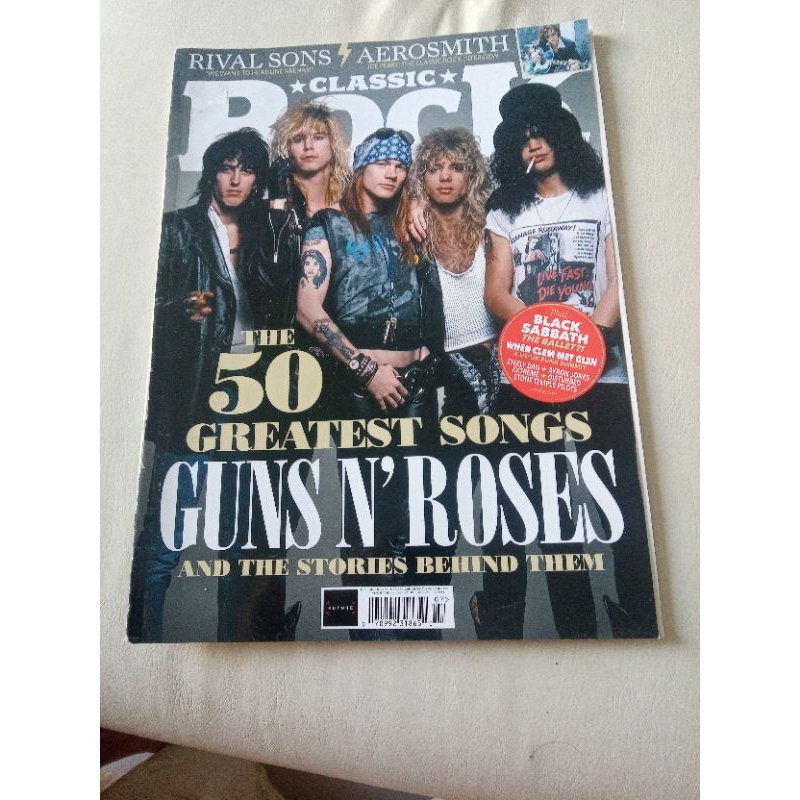 revista classic rock Guns n roses Joe Perry Aerosmith Black sabbath extreme ayron Jones Stone temple pilots Disturbed steely dan
