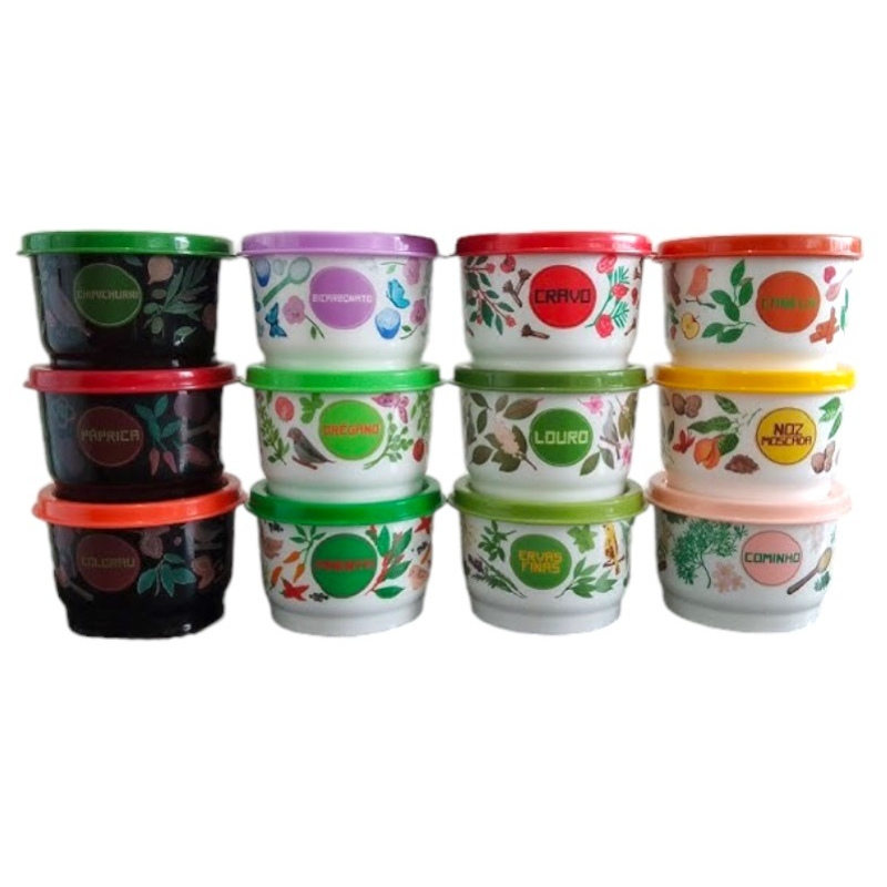 Tupper Potinho para Temperos 140ml Floral TUPPERWARE®