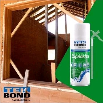 Espuma expansiva de poliuretano 320g/500ml - TekBond