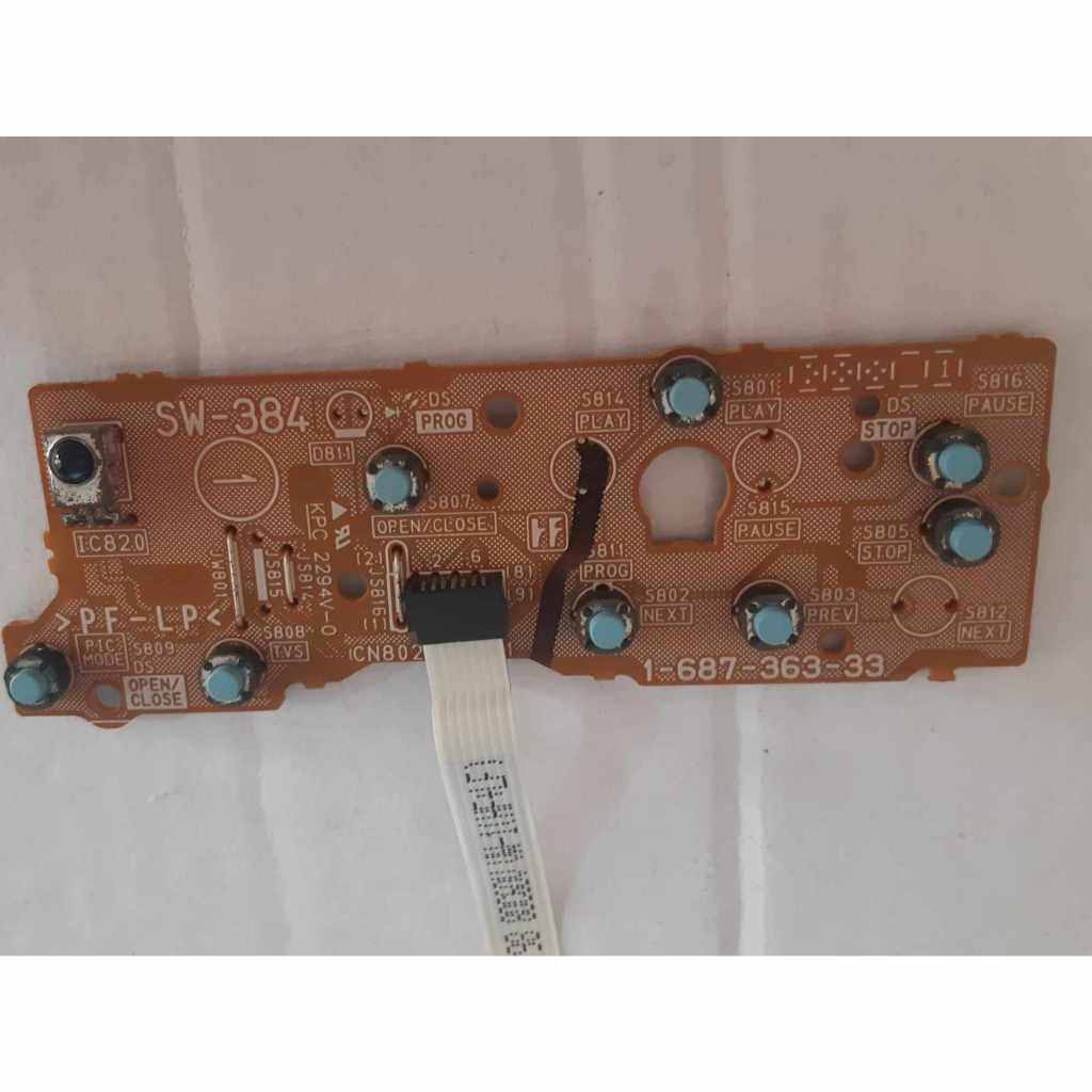 PLACA DISPLAY DVD Sony Dvp-ns325 1-687-363-33