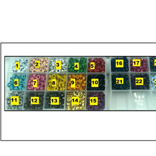 100 Ilhós ILHÓS  3/16 Nº 54  super Macio P/  qualquer Alicate Manual E Crop a dile  alumínio que nunca enferruja em Oferta na Shopee