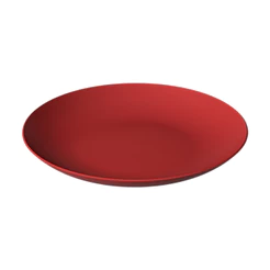 Prato Refeição Coza Cozy 25,7x25,7x3 cm Vermelho Bold