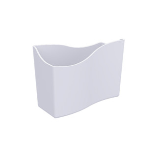 Porta Guardanapos Coza Cozy - 13,7x6x10 cm Branco
