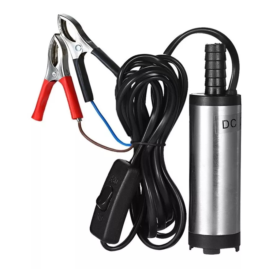 Bomba Eletrica Submersa Óleo Diesel Agua Transferência 12v