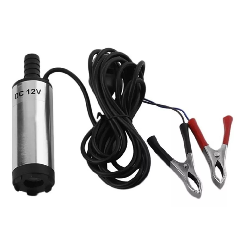 Bomba Eletrica Submersa Óleo Diesel Agua Transferência 12v