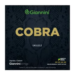 Encordoamento para Ukulele Giannini Cobra GEUKSC Concert/Soprano