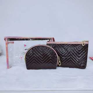 Necessaire Viagem Conjunto 3 Unid Organiza Mala