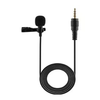 Microfone de lapela p3 estereo cabo 1,5M kanko na caixa